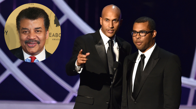 Neil Degrasse Tyson Key And Peele Reaction 'Key & Peele' Spoof Neil deGrasse Tyson & Solve Marital Problems