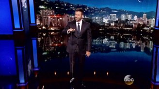 Jimmy Kimmel Introduces New Apple Hardware And Commercial