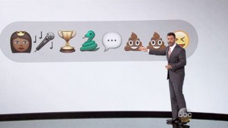 Jimmy Kimmel Explains The Nicki Minaj/Miley Cyrus Feud In Emojis