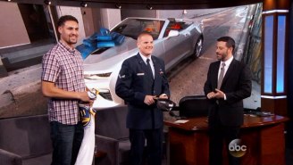 French Train Hero Spencer Stone Got A Surprise From The Warriors’ Klay Thompson On ‘Kimmel’