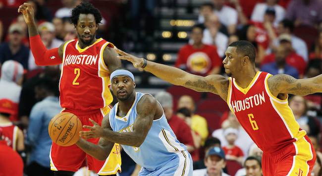 Patrick Beverley, Ty Lawson, Terrence Jones