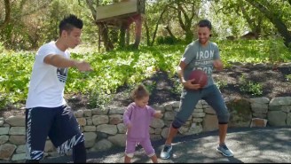 Steph Curry, Riley Curry, And Other Stars Teach Jeremy Lin ‘How To Fit In The NBA’