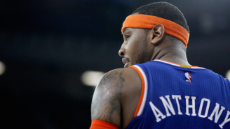 Did Phil Jackson Suggest Carmelo Anthony Will Play Power Forward This Season?