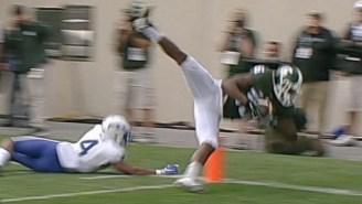 Michigan State’s Aaron Burbridge With An Early Candidate For Touchdown Of The Year