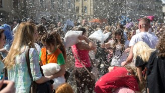 The Annual West Point Pillow Fight Turned Violent And Ended In Blood, Tears, And Ambulances