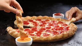 Forget Hot Dog Bites, Pizza Hut’s Latest Invention Is A Crust Made Out Of Breadsticks