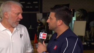 Watch An Annoyed Gregg Popovich Completely Troll A Poor Reporter At Media Day