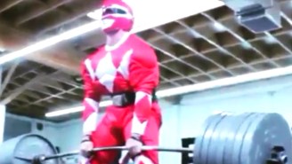 This Guy Threw On A ‘Power Rangers’ Costume And Miraculously Deadlifted 675 Pounds