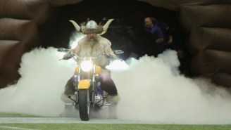 The Vikings Mascot Has Been Benched Because He Wants An Obscene Amount Of Money