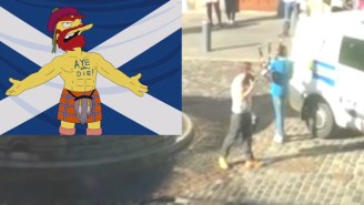 Watch This Boy Take Down A Scottish Hate Protester In The Most Scottish Way