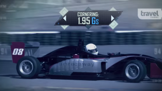 Watch A Former Mythbuster Go H.A.M. In A Formula Racecar