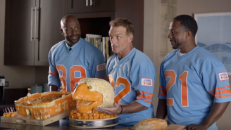 Bo Jackson Is Making Football Legends Do Weird Stuff In These New Ads