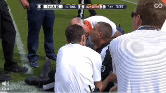 This NFL Official Suffered A Collapsed Lung And Broken Bones On This Scary Collision