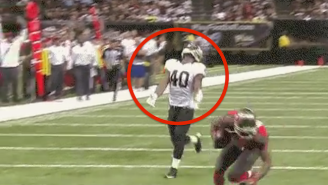 This Clueless Saints Defender Gave Us The Funniest Football Highlight Of The Weekend