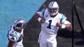Cam Newton’s Touchdown Flip Is Even Better With The Spanish Broadcast