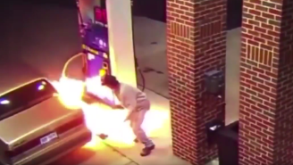 This Driver Learned Why You Never Try To Kill A Spider With A Lighter At A Gas Station