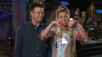 Miley Cyrus Threatens To Get Really Naked When She Hosts The ‘SNL’ Premiere In These Promos