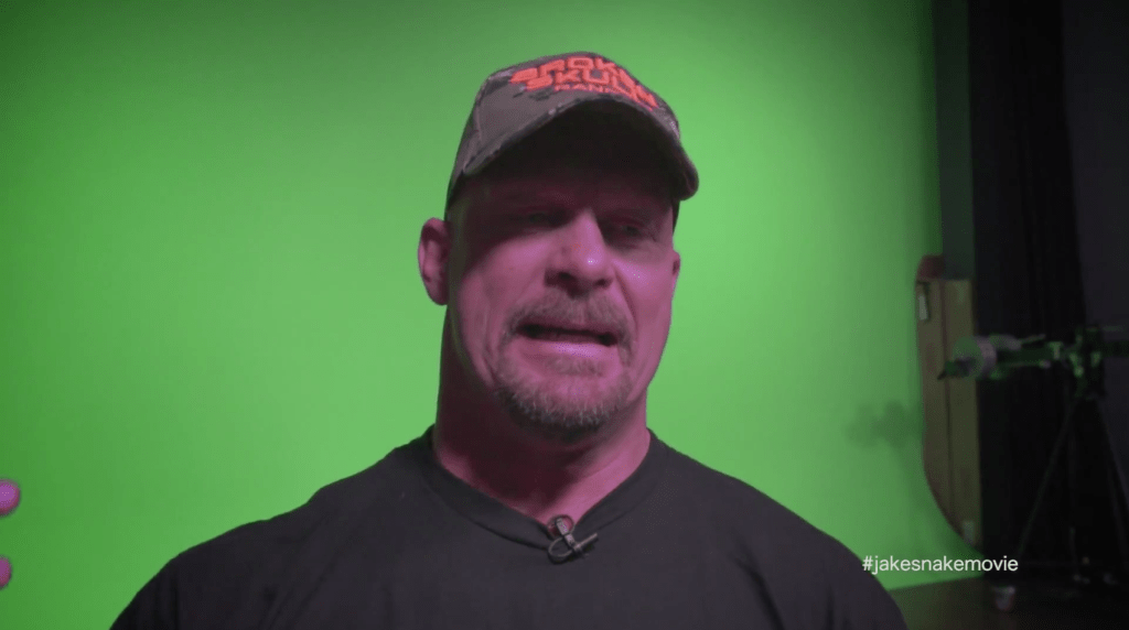 Stone Cold Steve Austin Says He Cried During Jake The Snake's Movie