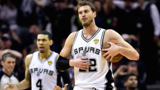 A Confused Fan Mistook Tiago Splitter For One Of The Spurs’ Deadly 3-Point Marksmen