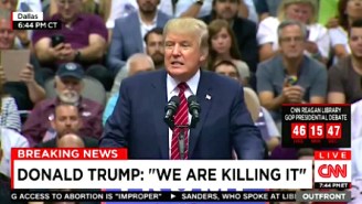 The Most Confident Quotes From Donald Trump’s Pre-Debate Dallas Rally