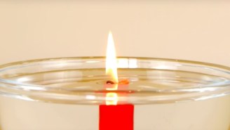 This Underwater Candle Experiment Is Your Awesome New Party Trick