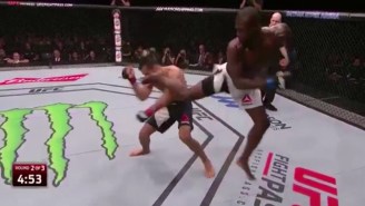 Witness This Brutal Spinning Back Kick KO From UFC Japan
