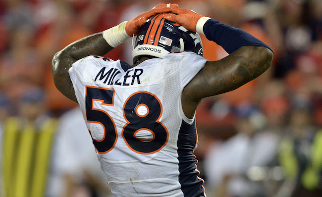 The NFL has robbed us of Von Miller's new sexy sack celebration 