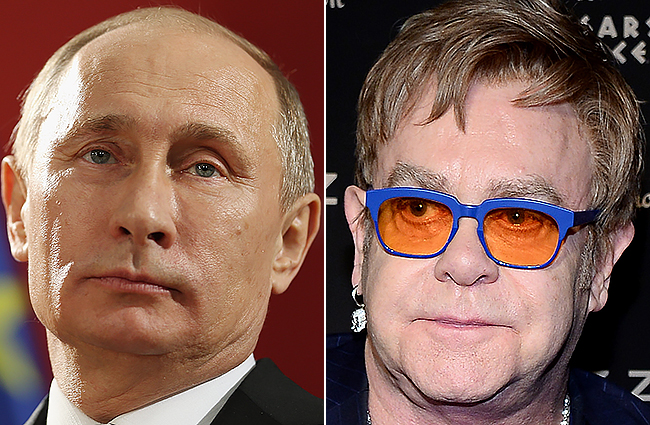 Elton John S Lgbt Talk With Vladimir Putin Was A Prank Call