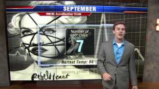 Watch This Weatherman Give The Forecast Using Madonna And Taylor Swift Lyrics