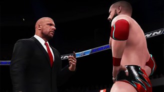 The New ‘WWE 2K16’ Career Mode Lets You Chat Up Renee Young And Suck Up To The Authority