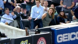 Watch This Yankees Fan Muff Three Foul Balls In The Same Game