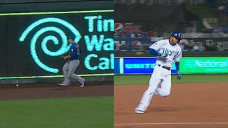 Check Out Alcides Escobar’s Thrilling Inside-The-Park Home Run To Kick Off The World Series