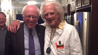Apparently, Doc Brown Says Bernie Sanders Is Going To Be President In The Future