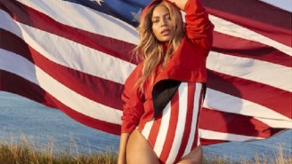 Beyoncé Got All Patriotic In A New Swimsuit Magazine Cover