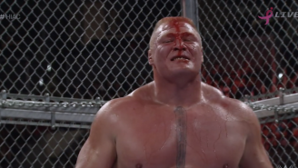 Vince McMahon Freaked Out At Brock Lesnar And Undertaker Bleeding During Hell In A Cell