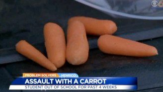 A 14-Year-Old Girl Is Facing Assault Charges After Throwing A Baby Carrot At A Teacher
