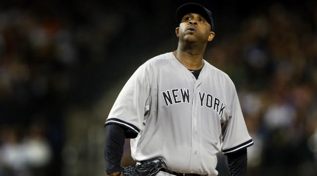 Yankees' CC Sabathia to enter alcohol rehab center, miss playoffs