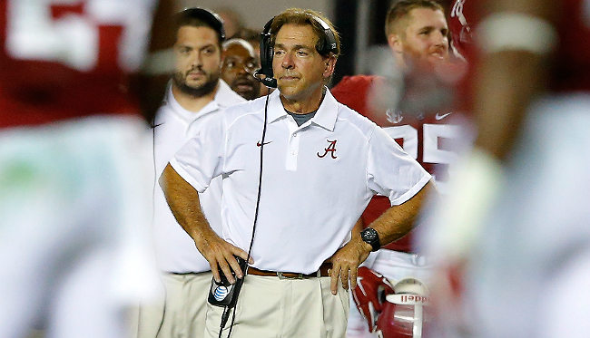 CFB week 5 alabama nick saban