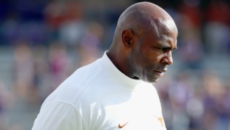 The Texas Rangers Twitter Account Let Its Feelings On Charlie Strong Be Known [UPDATED]