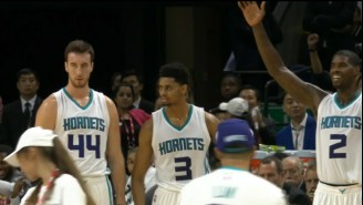 Frank Kaminsky And Jeremy Lamb Were Unimpressed By This Chinese Fan’s Half-Court Shot