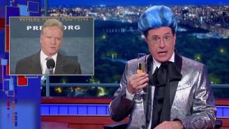 Watch Stephen Colbert turn the presidential campaign into ‘The Hunger Games’