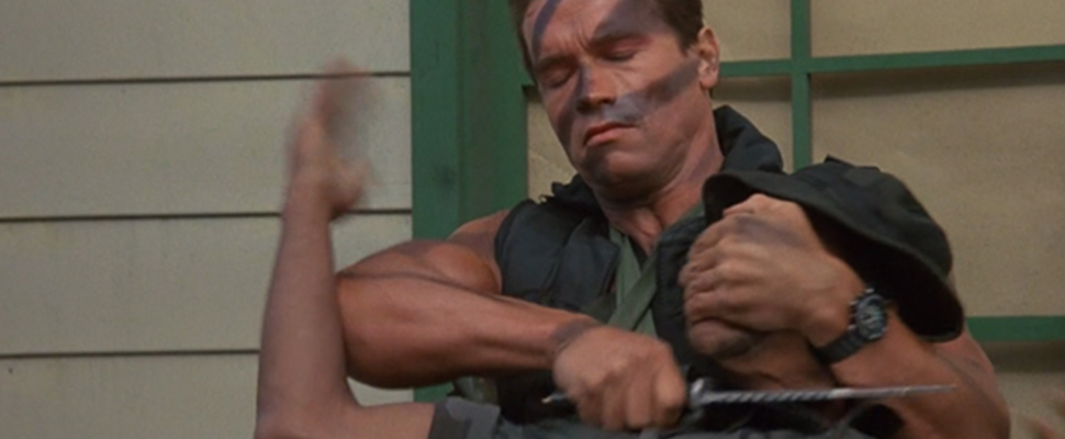 The hell was up with Bennett in Commando?