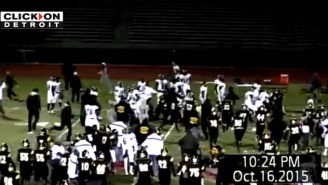 There Was A Crazy On-Field Brawl Between Two Detroit High School Football Teams