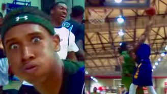 The Reactions To This High Schooler’s Massive Poster Dunk Are More Entertaining Than The Jam Itself