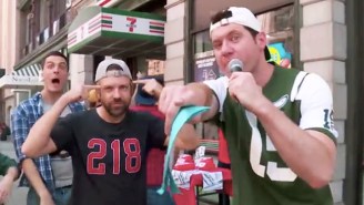 Billy Eichner And Jason Sudeikis Bro Out In The Streets Of New York In This ‘Billy On The Street’ Clip