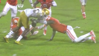 Watch The Thrilling Rollercoaster Finish To Clemson’s Victory Over Notre Dame
