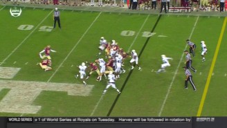Watch Georgia Tech’s Improbable Last-Second Blocked FG Return Against Florida State
