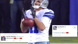 Cole Beasley’s Wife Had Some Vulgar Words For Twitter Critics After A Muffed Punt