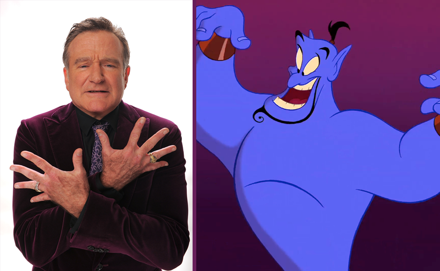 VIDEO: Robin Williams 'Aladdin' Outtakes On 'Good Morning America'