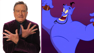 Watch These New Disney Outtakes Of Robin Williams Masterfully Performing As Genie From ‘Aladdin’